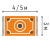 3*4 м / 3*5 м
