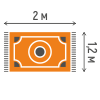 1,2*2 м
