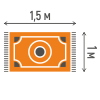 1*1,5 м