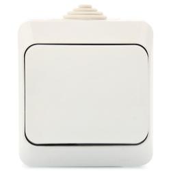 Выключатель SE ОП Этюд SchE BA10-041b 1-кл 10А IP44 белый 97300/82926