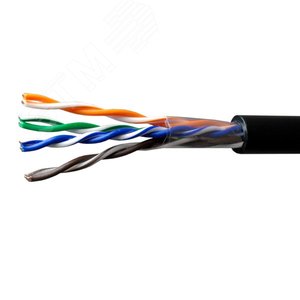 Кабель Витая пара Suprlan Premium UTP 5e 4*2*0,51 Cu PE Out 305м 01-0311-2