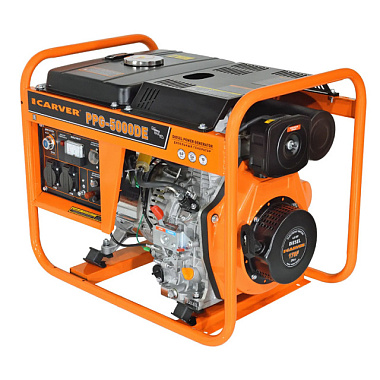 Генератор дизельный Carver PPG-5000DE ИВ