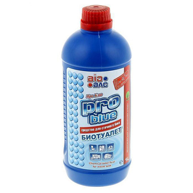 Средство химическое BioBac Pro Blue для сточного бачка 1 л 