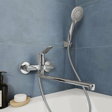 Смеситель Milardo Enjoy для ванны с длинным изливом ENJSB00M10 225131
