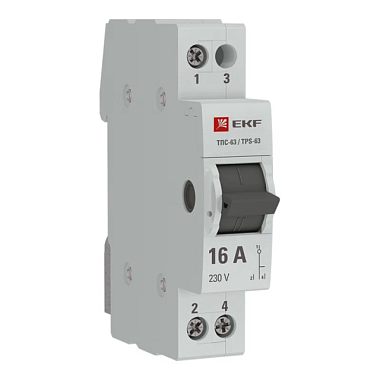 Переключатель Ekf Proxima трехпозиционный ТПС-63 1P 16А TPS116 2156052