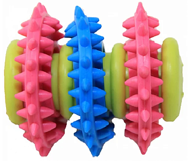 Игрушка для собак Homepet Dental TPR 6,8 см X028B*