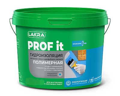 Гидроизоляция Лакра Prof It полимерная 3 кг 0007982