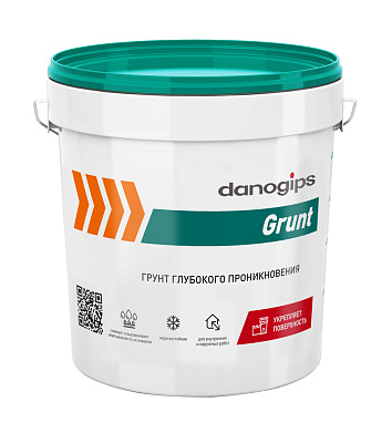 Грунт Danogips Dano Grunt глубокого проникновения 10 кг