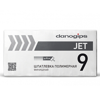 Шпатлевка Danogips Jet 9 полимерная финишная 20 кг