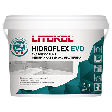 Гидроизоляция Litokol HidroFlex Evo 5 кг