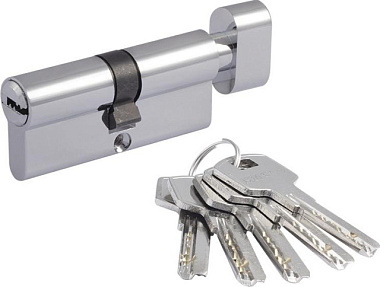 Механизм цилиндровый Нора-М STD Z ЛПВ-70 35-35 хром 15549