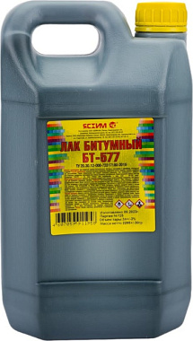 Лак Ясхим БТ-577 битумный 3 л 32198
