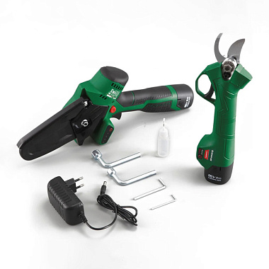 Комплект Status SCB100-16Kit акк цепная пила/садовые ножницы 07411401