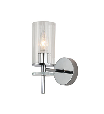 Бра Schaffner Arrimo 4345-1В 1*E14/40Вт хром 16*10*24 см