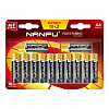 Элемент питания Nanfu LR6/316/AA BL12 10+2