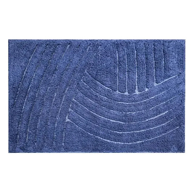 Коврик Bath Plus Crescent для ванной хлопок синий 50*80 см 5075-5***