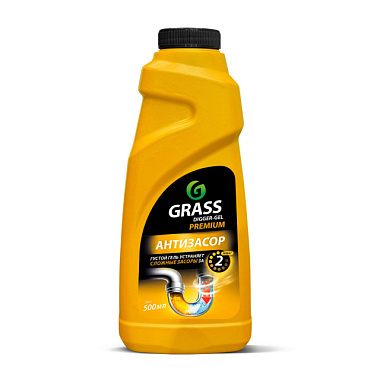 Средство Grass Digger-Gel Premium щелочное для прочистки канализационных труб 500 мл 125971