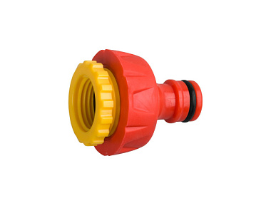 Адаптер Grinda Premium внешний пластмассовый с TPR, 1/2"-3/4" 8-426405