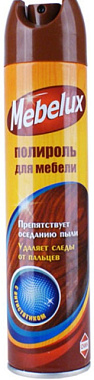 Полироль для мебели Mebelux Арнест с антистатиком 300 см3