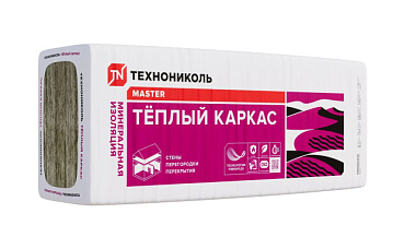 Теплоизоляция Технониколь Теплый каркас 37 PN 1200*610*50 мм 7,32 м2 0,366 м3 10 шт