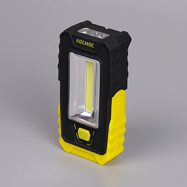 Фонарь-светильник Космос 5W COB + 4 White LED 3 батарейки ААА 180Lm KocAu6006COB