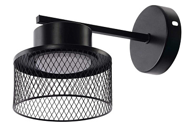 Бра Schaffner Salado 4900-1 черный 1*GX53 15 Вт 19*13*17,5 см
