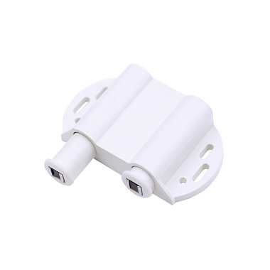 Держатель Lemax магнитный двойной для стеклянного фасада белый 2 шт MD-002 WT***