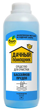 Средство Био-Комплекс Дачный Помощник для очистки бассейнов концентрат 1 л