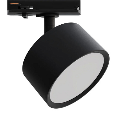Светильник трековый Apeyron 1-фаз шинопров под GX53 max 20W IP20 83*45*101 черн пласт адапт 16-74