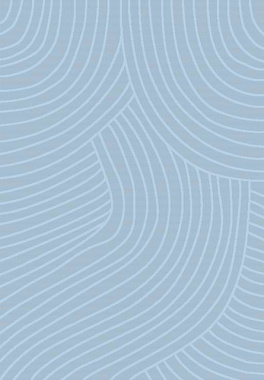 Ковер Soft Прямоугольник 1*2 м BLUE/BLUE J767A