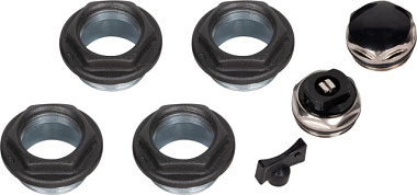 Комплект монтажный Royal Thermo 1"*3/4" черный НС-1614228***