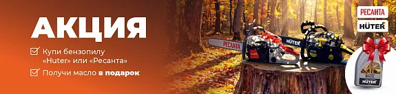 бензопила + масло в подарок