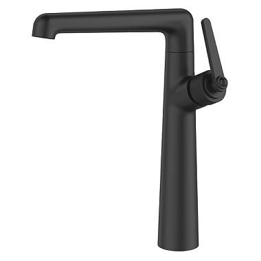 Смеситель Esko Bangkok Black для раковины высокий черный BG25B***
