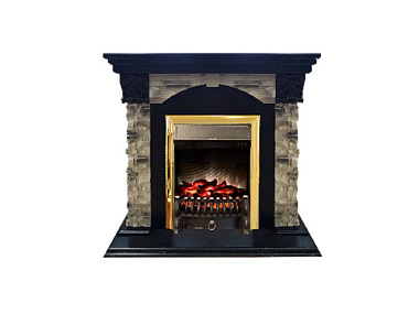 Каминокомплект Real Flame Dublin Rock AO+ Fobos s Lux