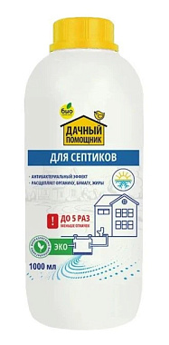 Средство Био-Комплекс Дачный Помощник для септиков 1 л