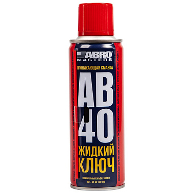 Смазка Abro Masters AB-40 Жидкий ключ проникающая 200 мл AB-40-200-RW