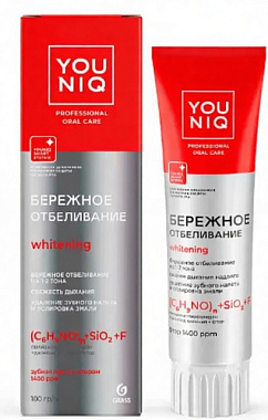 Паста зубная Grass Youniq отбеливающая 100 г 145090