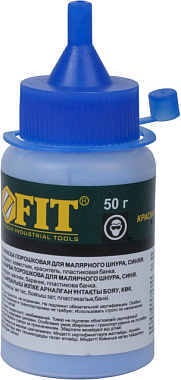 Краска Fit разметочная для ударного шнура синяя 50 г 04695