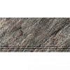Ступень Bravo ceramica Кварцит 2 серый 600*300 мм