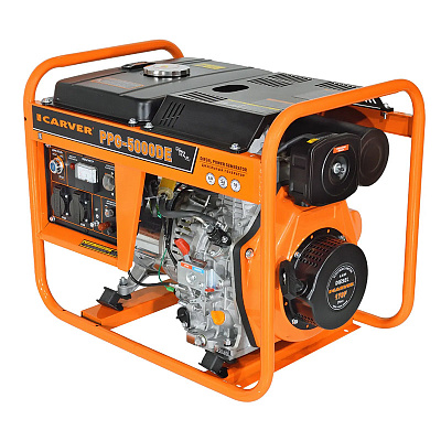 Генератор дизельный Carver PPG-5000DE ИВ