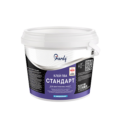 Клей Hardy ПВА стандарт универсальный 0,75 кг