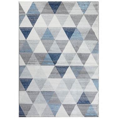 Ковер Flores 0,6*1 м 20002A Grey/Blue