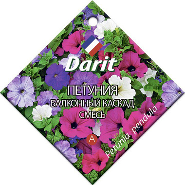 Петуния Darit Балконный каскад семена 0,1 г 5651