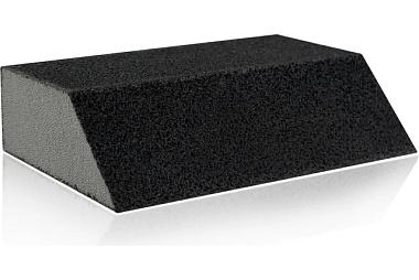 Губка Vertextools абразивная шлифовальная Р240 100*68*42*26 мм 100-68-240