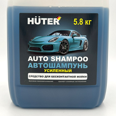 Автошампунь Huter Super Power Foam для бесконтактной мойки усиленный концентрат 5,8 кг 71/5/42