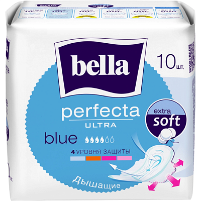 Прокладки гигиенические Bella Perfecta Ultra Blue 10 шт***