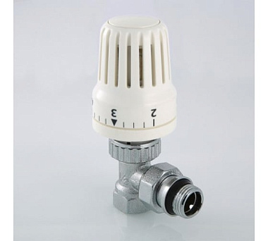 Клапан Valtec07 с термостатической головкой угловой 1/2" VT.047